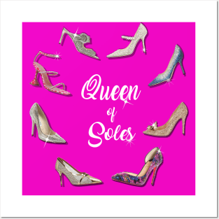 Queen of Soles High Heel Shoes Pumps Posters and Art